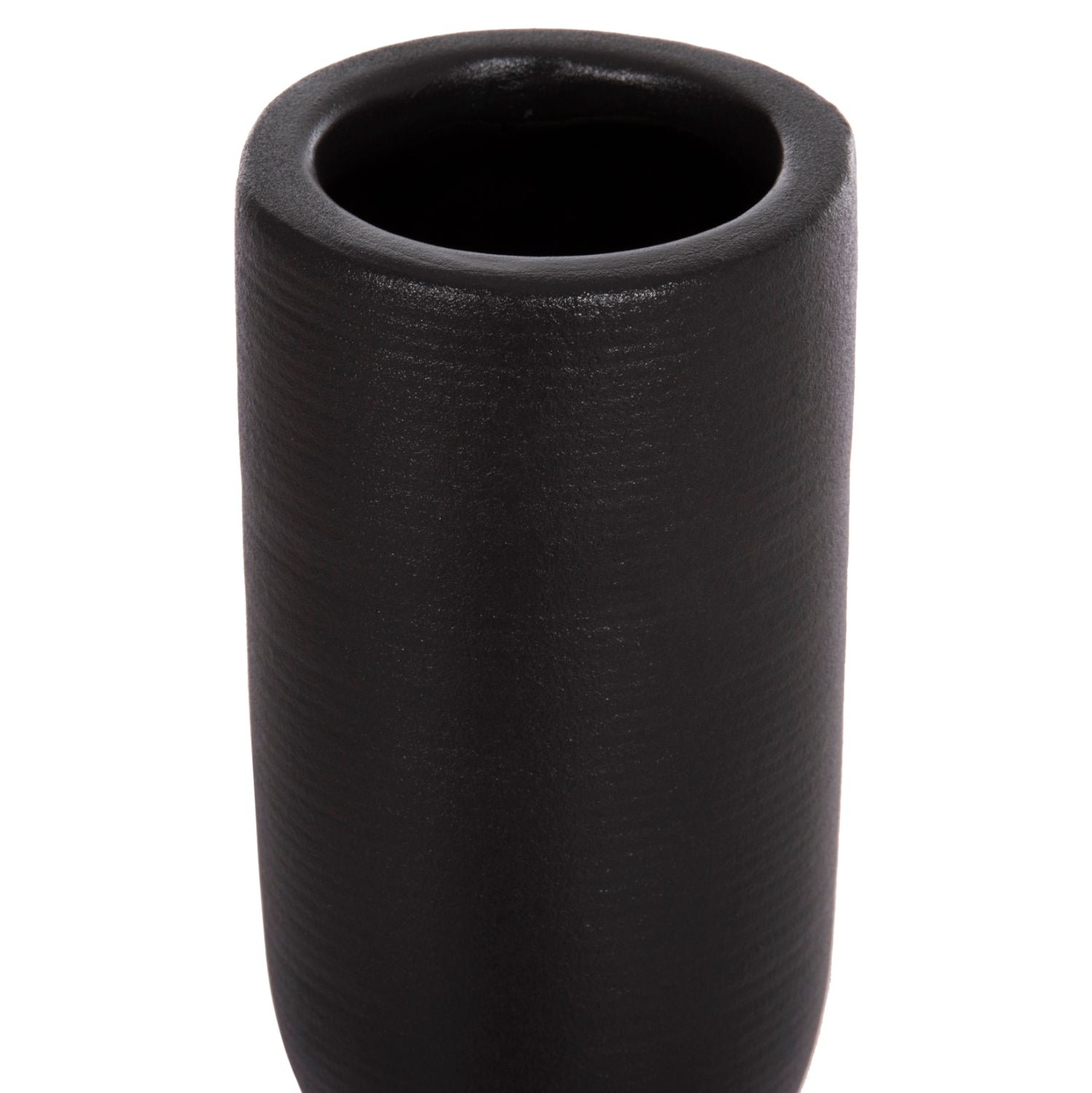 Керамична декорация за маса SCEPTER матово черно Φ7.5x31Hcm.