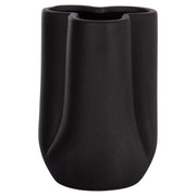 Керамична декорация за маса GLAZE матово черна Φ16x22Hсм