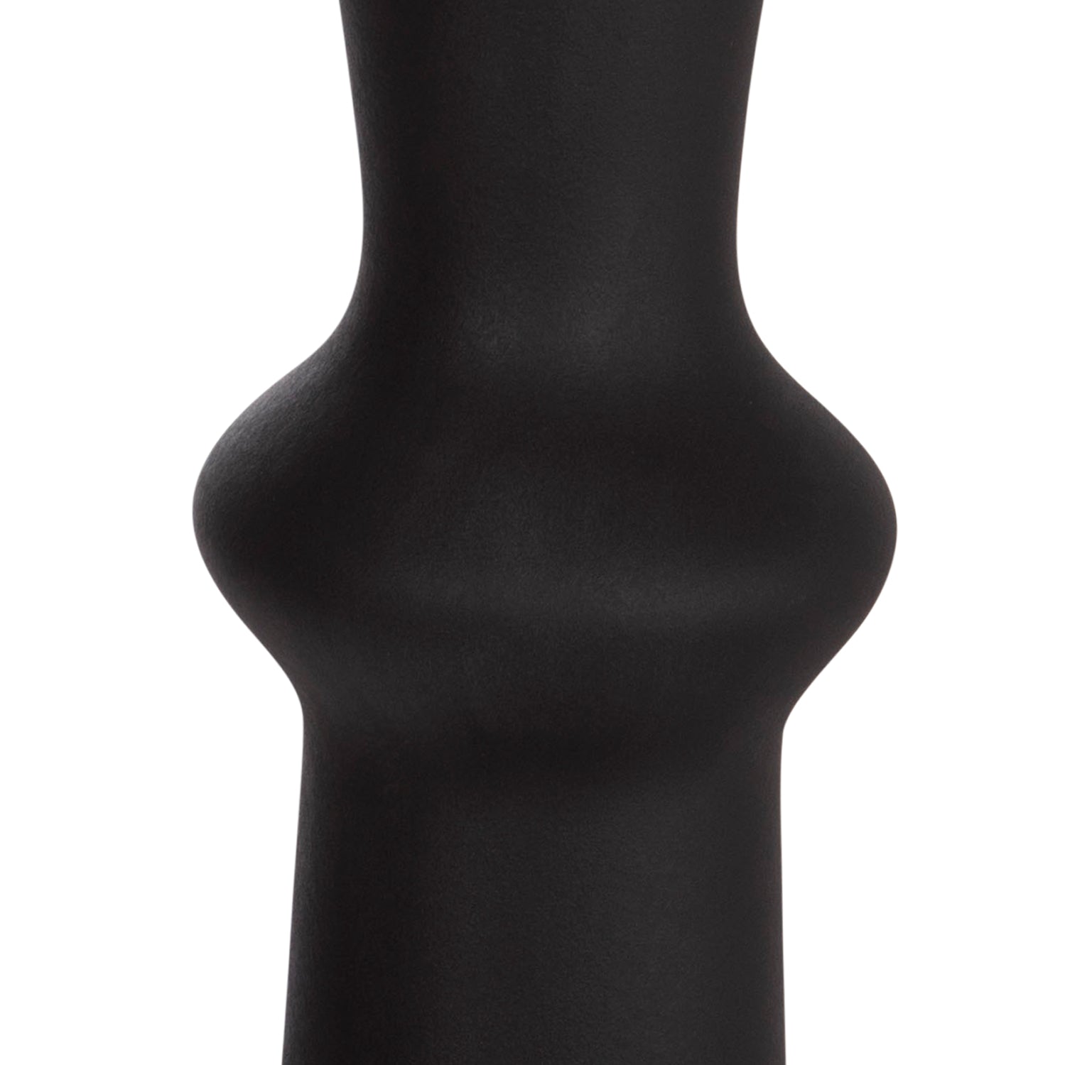 Керамична декорация за маса SCEPTER матово черна Φ14x50Hсм.