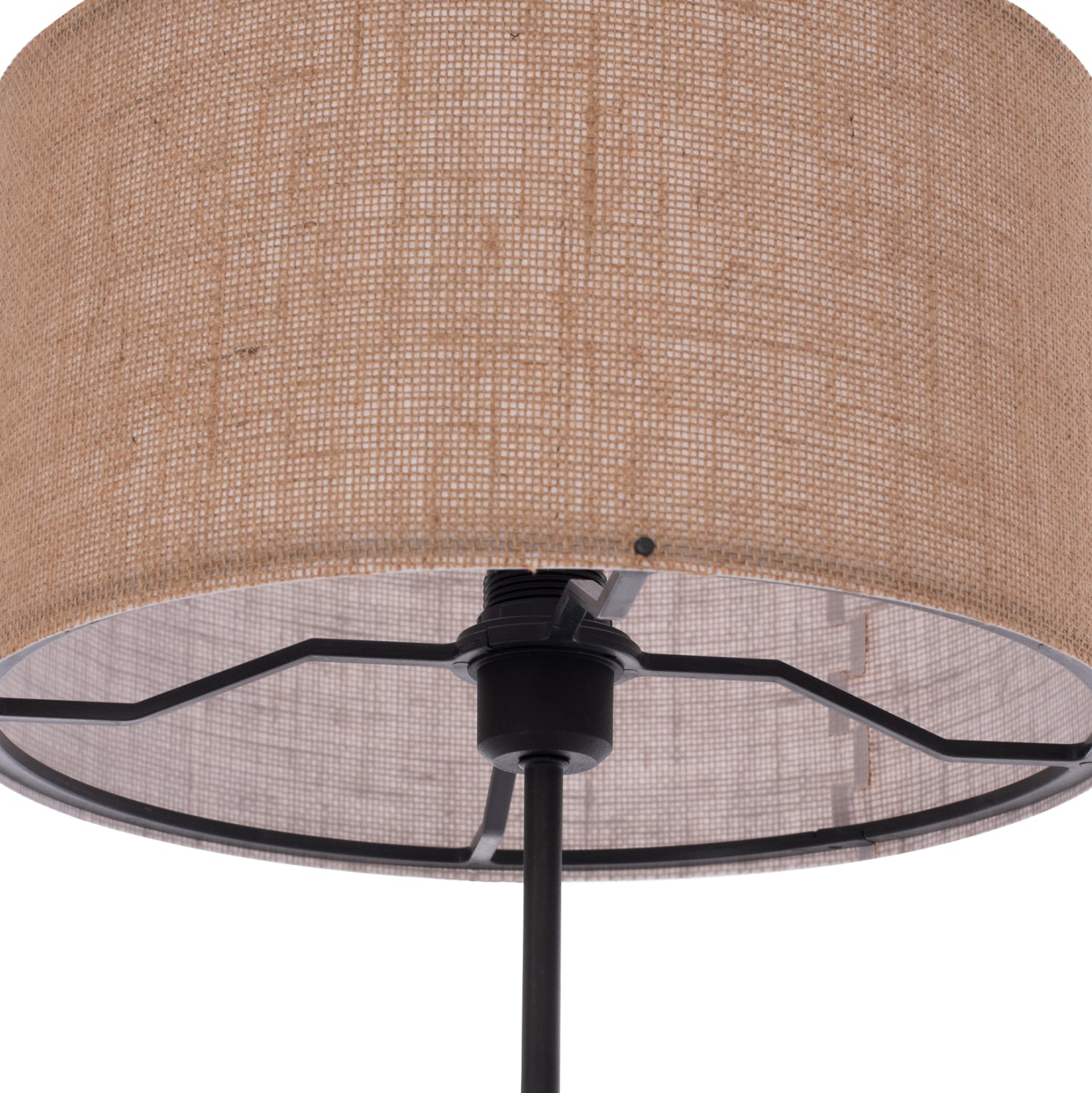 Подова лампа MDF орех кафява D38x140 см