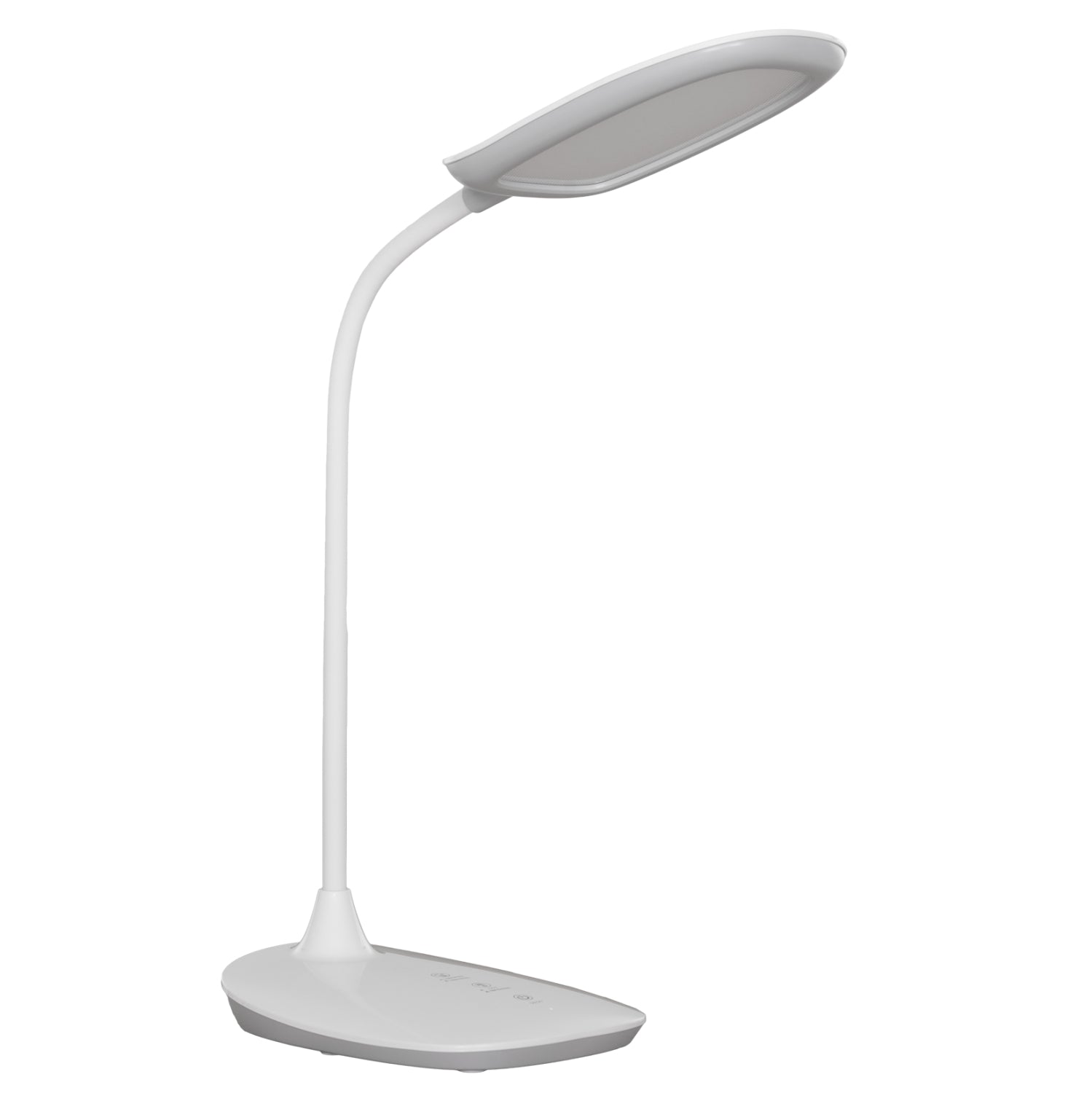 Настолна LED лампа BLAIN бял ABS 13.6x17.7x40H см.