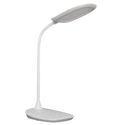Настолна LED лампа BLAIN бял ABS 13.6x17.7x40H см.