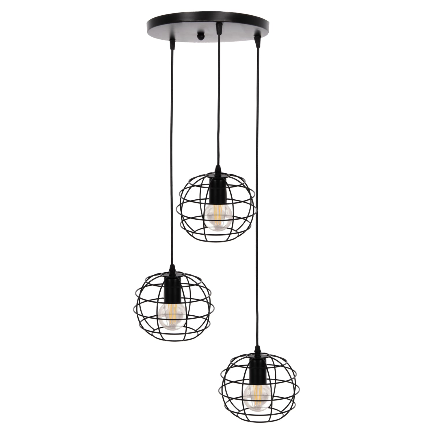 Пендел за таван 3 метални сфери Φ23x122Hсм.