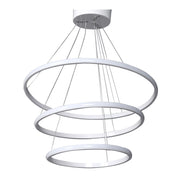LED плафон бял 30x28x55 см.