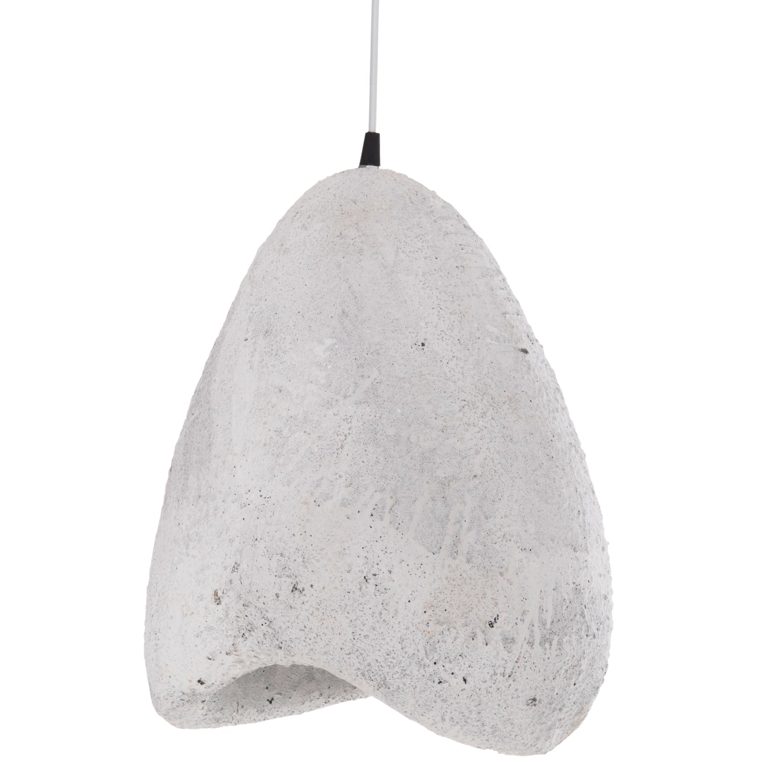 Плафон за таван STONE-LOOK STONER (S) бял 37x30x45Hсм.