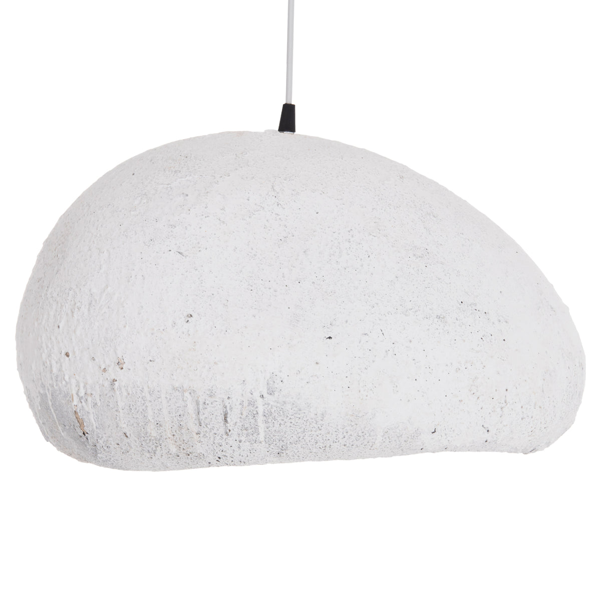 Плафон за таван STONE-LOOK STONER (M) бял 55x45x40Hсм.