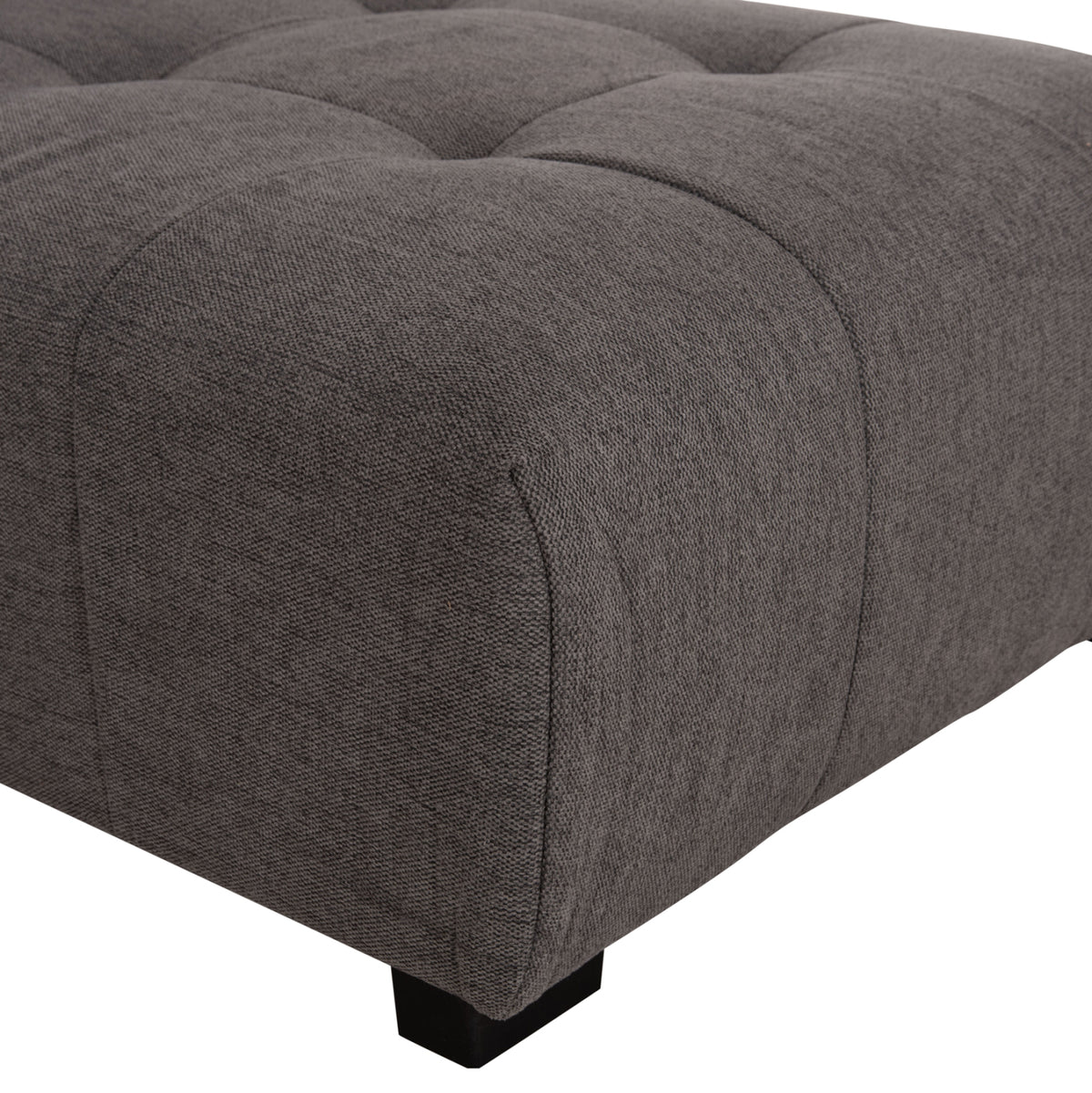Ъглов диван REVERSIBLE MEDEL сив плат P.E. 290x208x80см