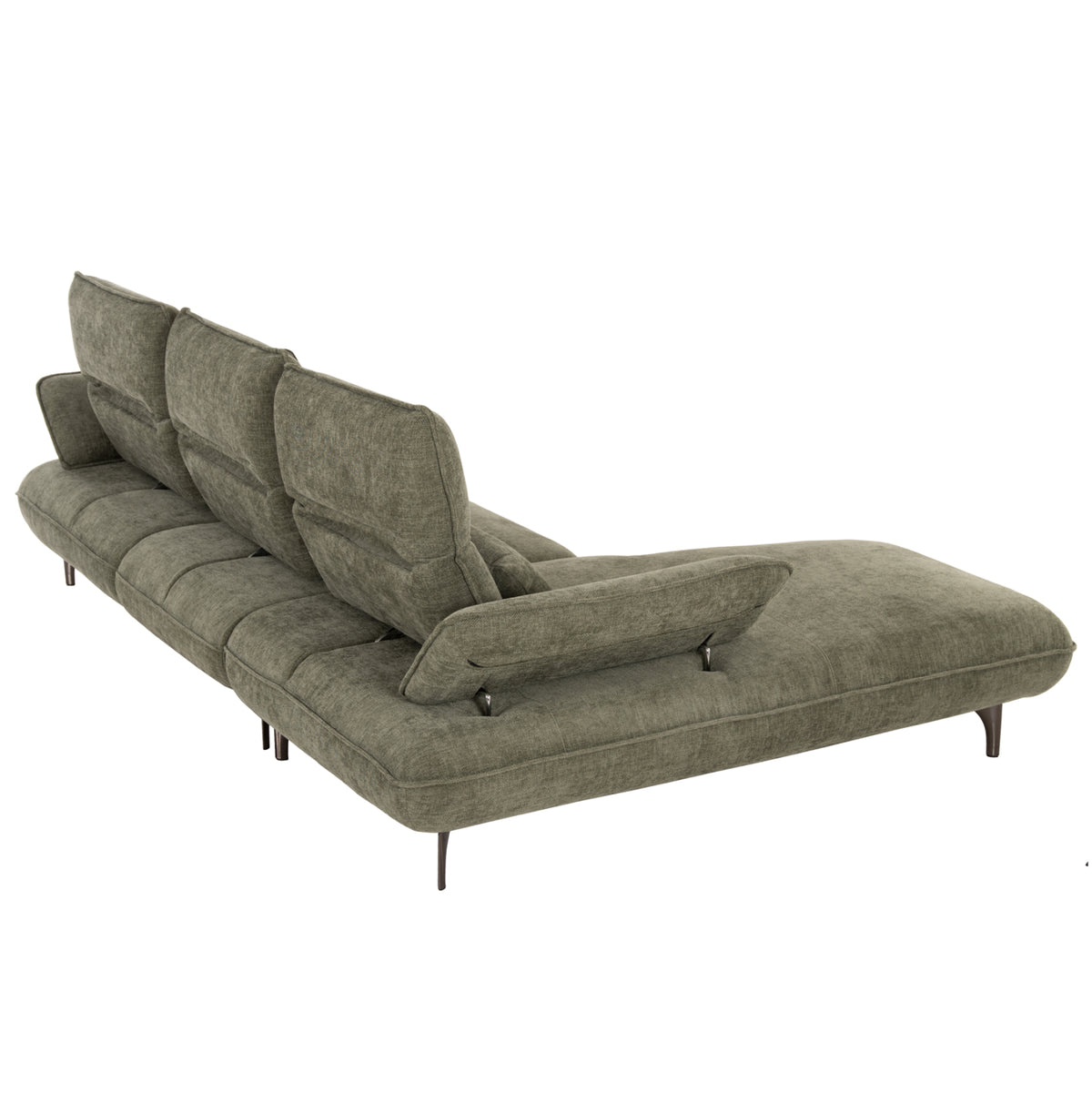Ъглов диван (ляв) Пиенца.04L кипарисова тъкан 283x188x100Hсм.