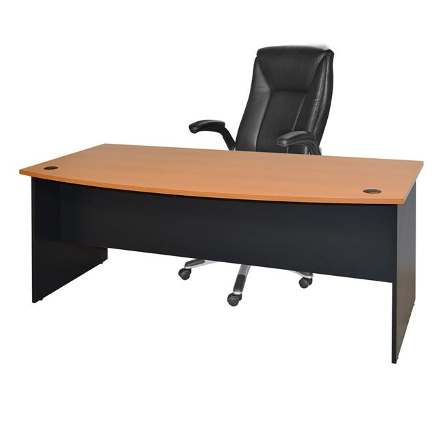 Професионално офис бюро 180x93.5x74.6 Executive сив дъб