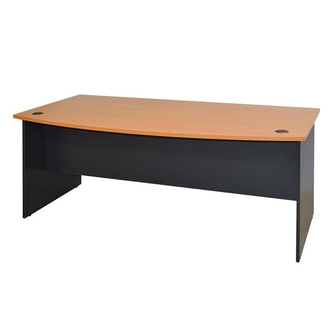 Професионално офис бюро 180x93.5x74.6 Executive сив дъб