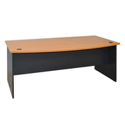 Професионално офис бюро 180x93.5x74.6 Executive сив дъб