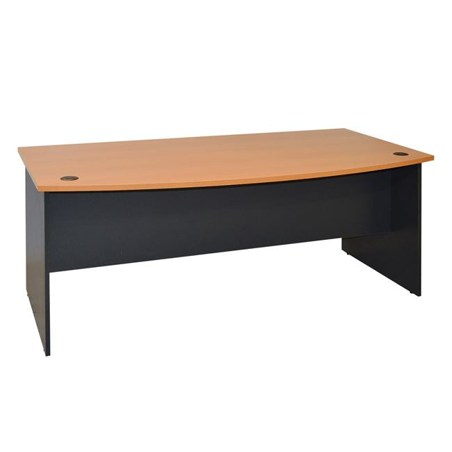 Професионално офис бюро 180x93.5x74.6 Executive сив дъб