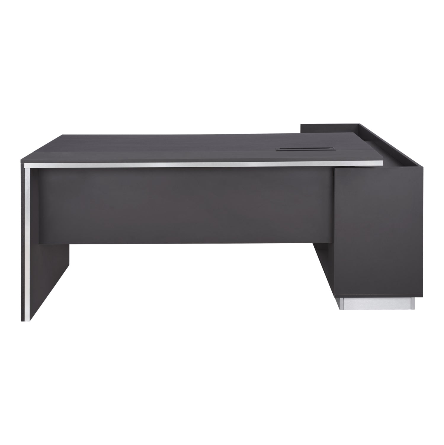 Професионално офис бюро ъглово ляво Роузууд 200x160x76cm