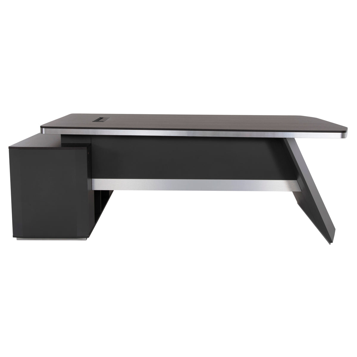 Професионален офис десен ъгъл Rosewood 220x180x76H см