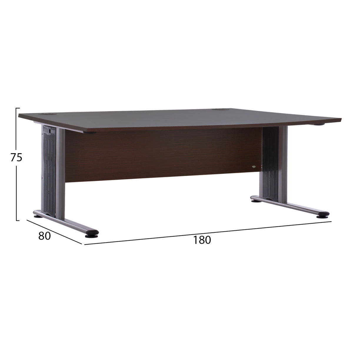 Професионално офис бюро венге 180x80x75