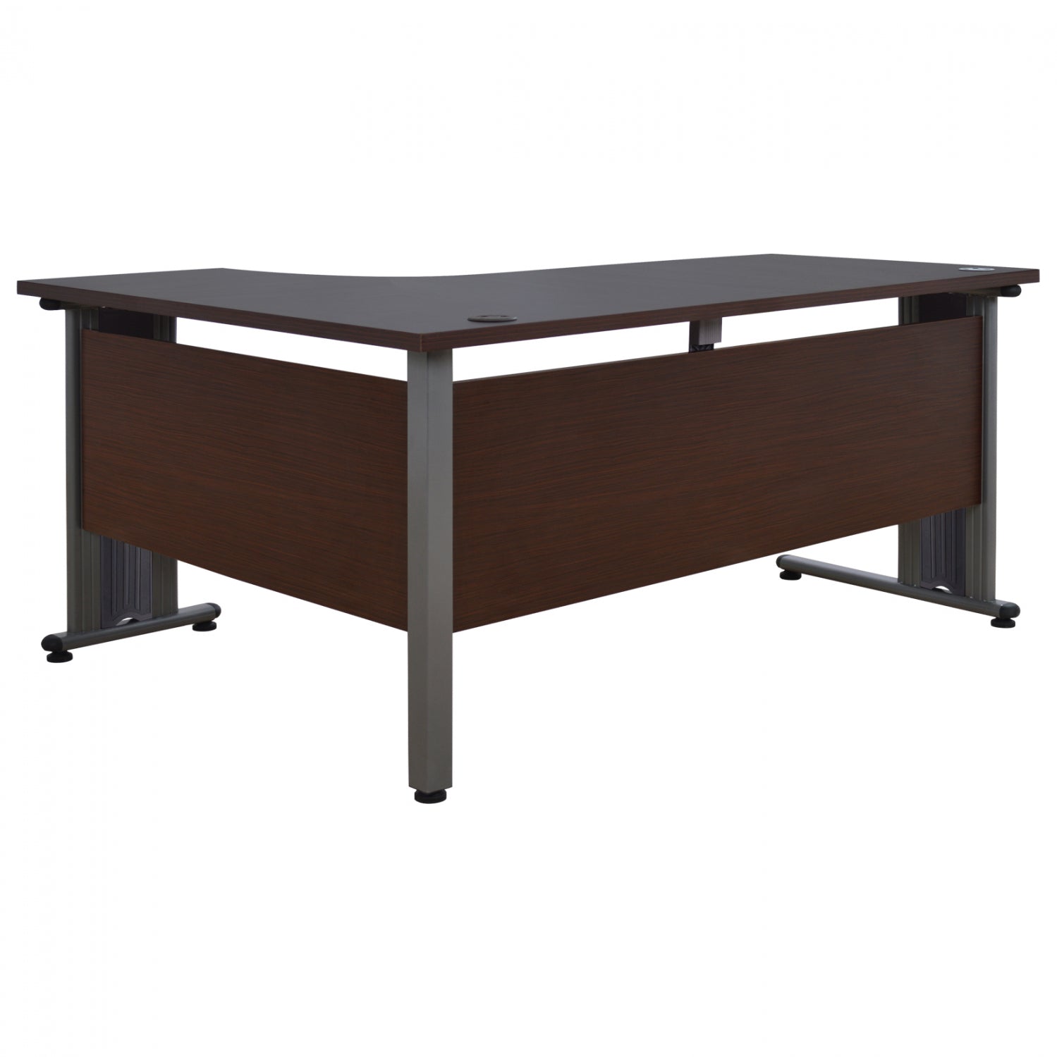Професионално дясно ъглово офис бюро.02R венге 160x120x75