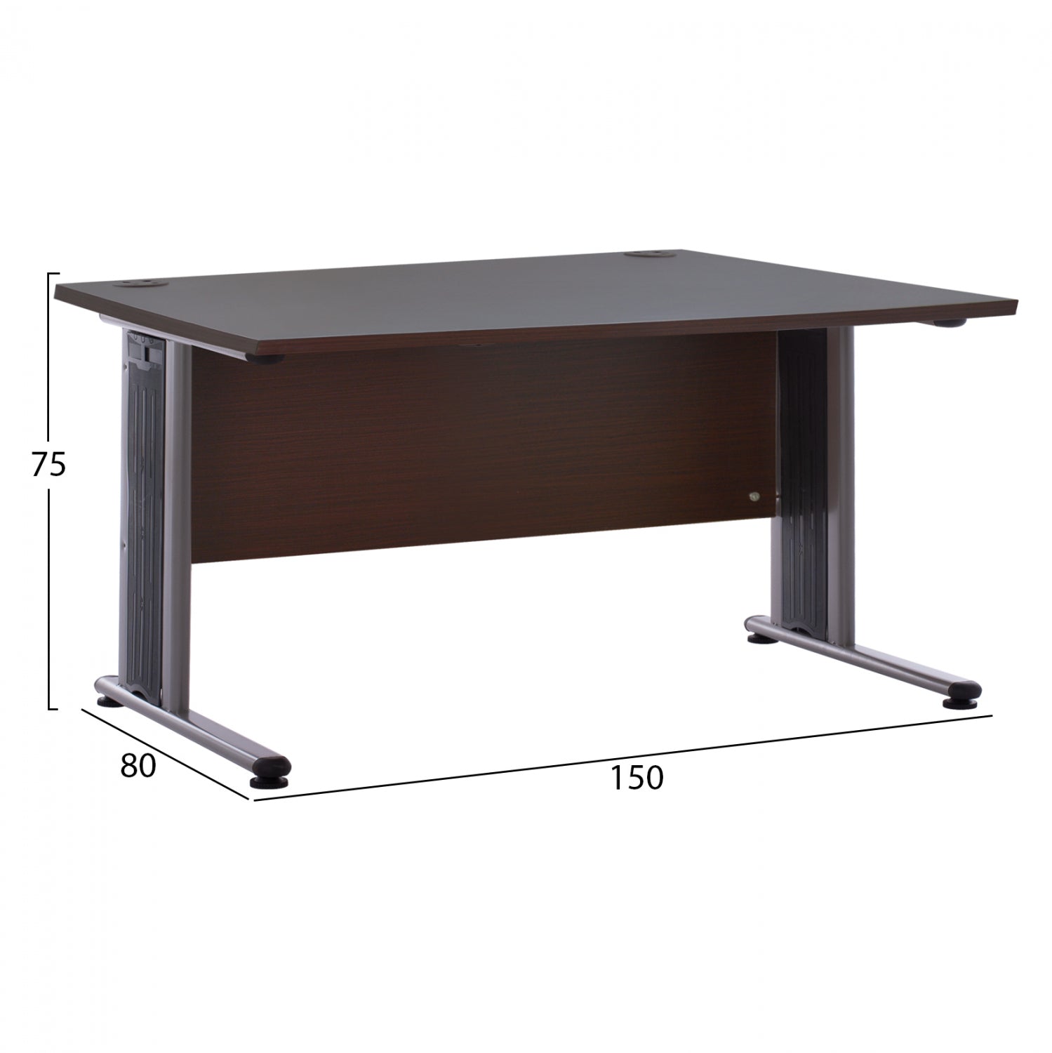 Професионално офис бюро венге 150x80x75