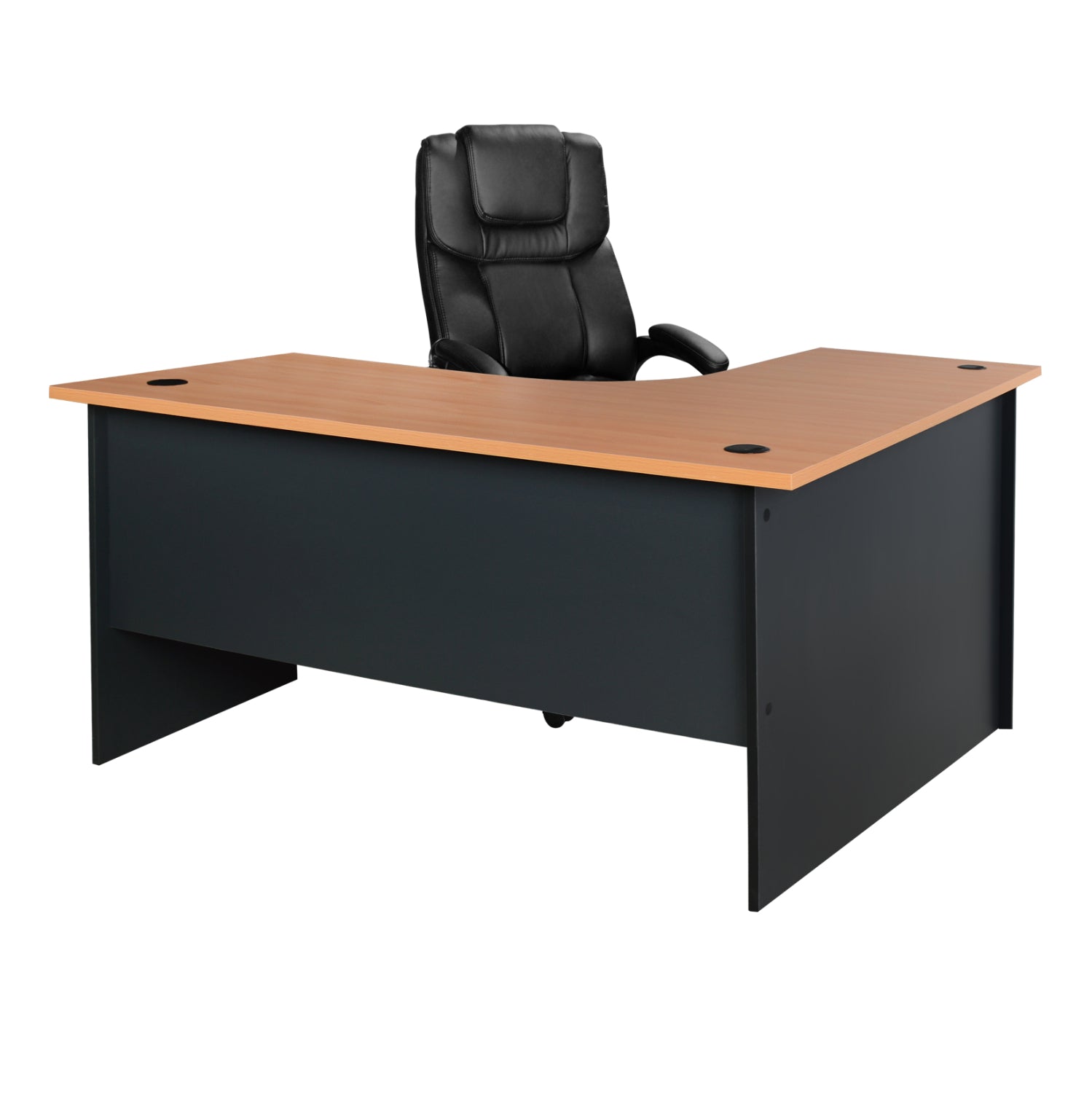 Професионален офисен ъгъл Дъб 150x150x75