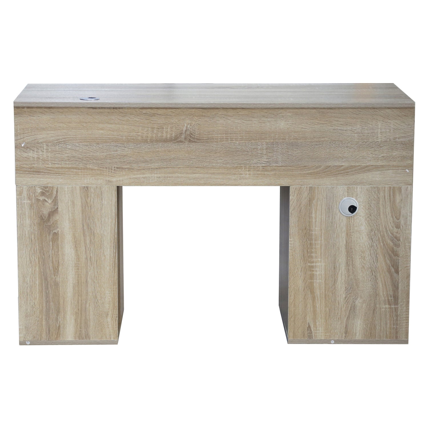 Меламиново бюро STATUS Sonoma-бяло, 120x55x76см.