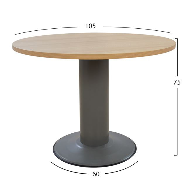 Професионално конферентно бюро в цвят дъб D105x75 см.