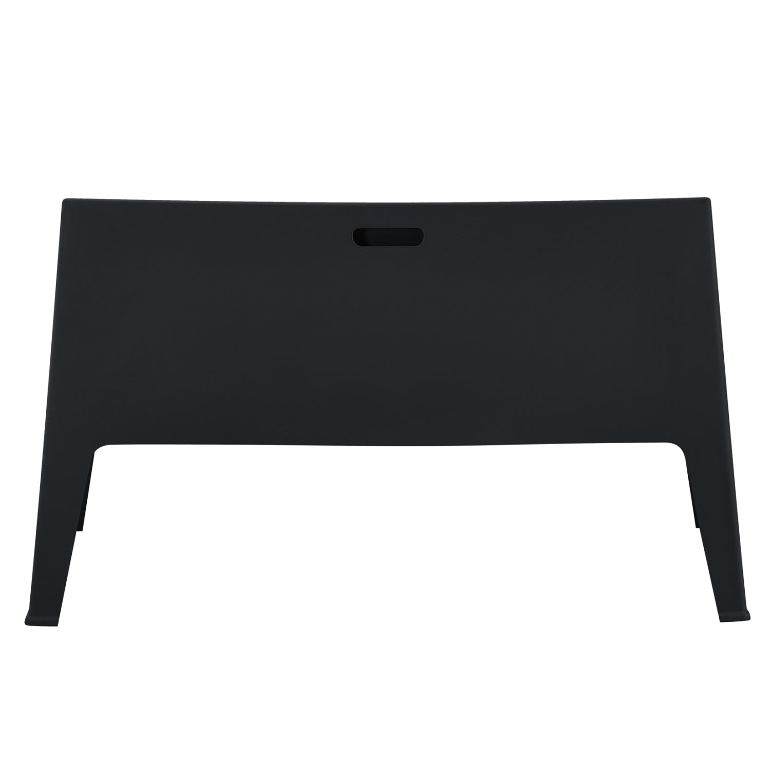 Полипропиленов двуместен диван SLEEK черен 133x68x73см