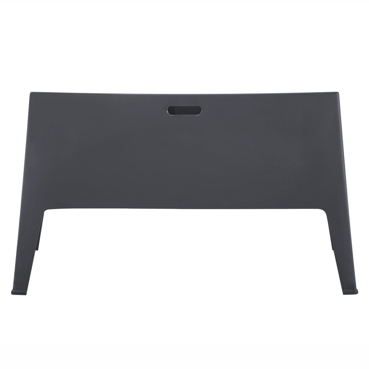 Полипропиленов двуместен диван SLEEK сив 133x68x73см