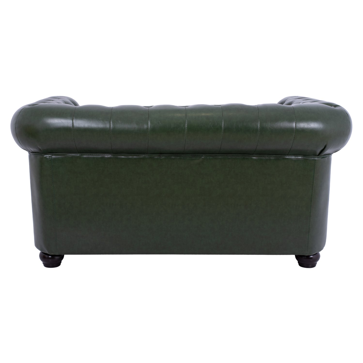 Диван 2-местен T.Монтео PU кипарис зелено 150x90x72см
