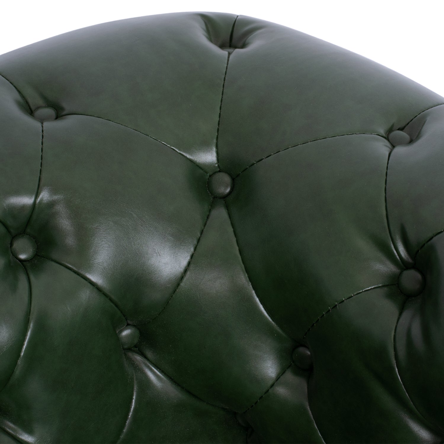 Диван 2-местен T.Монтео PU кипарис зелено 150x90x72см