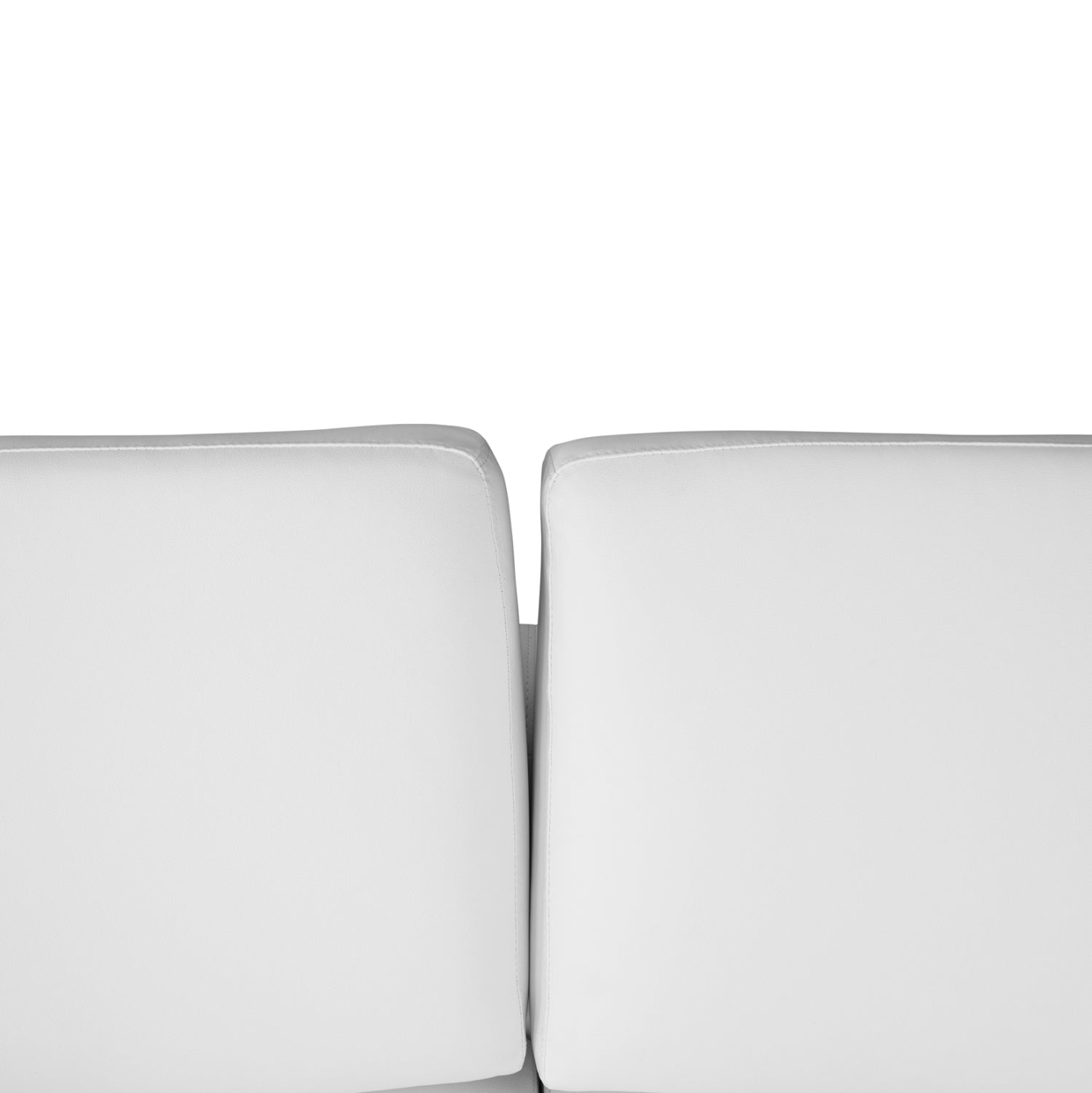 Диван 3-местен Бергамо с бял PU 190x81x81 см