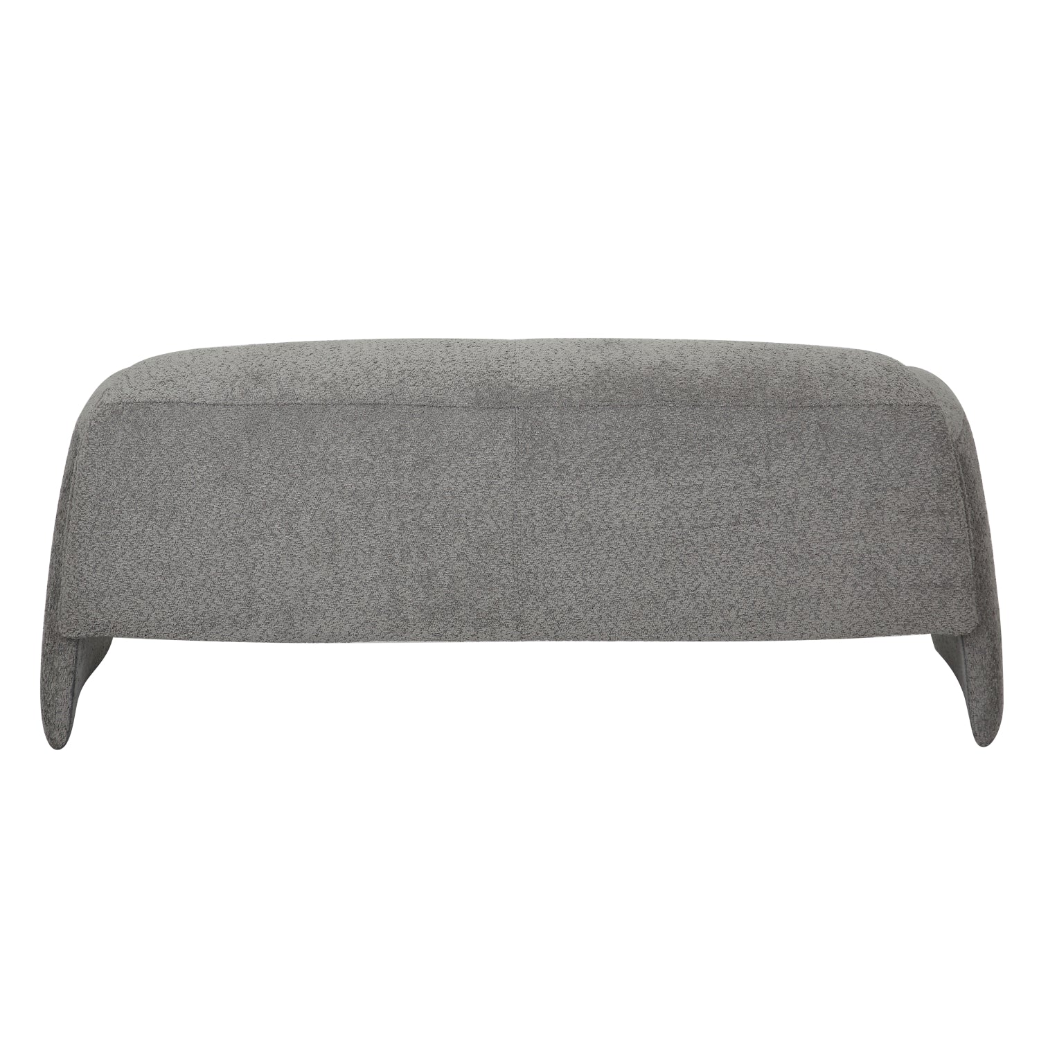 ДИВАН 2-МЕСТЕН Биела МЕТАЛНА РАМКА-СИВ БУКЛЕ ПЛАТ 160x80x63Hcm.