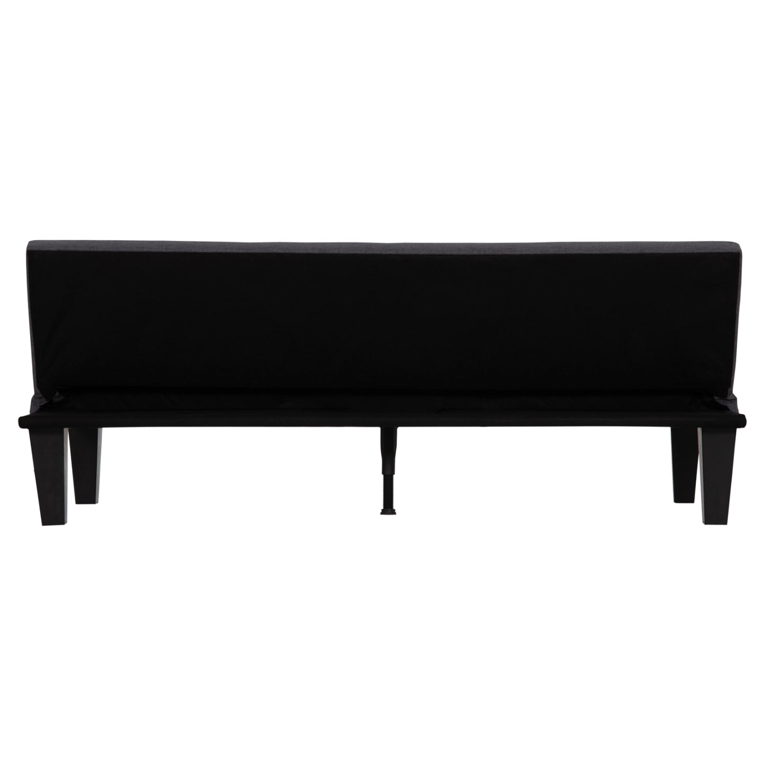 Диван с функция сън за двама Абано сив PU кожа 165x75x64Hсм.