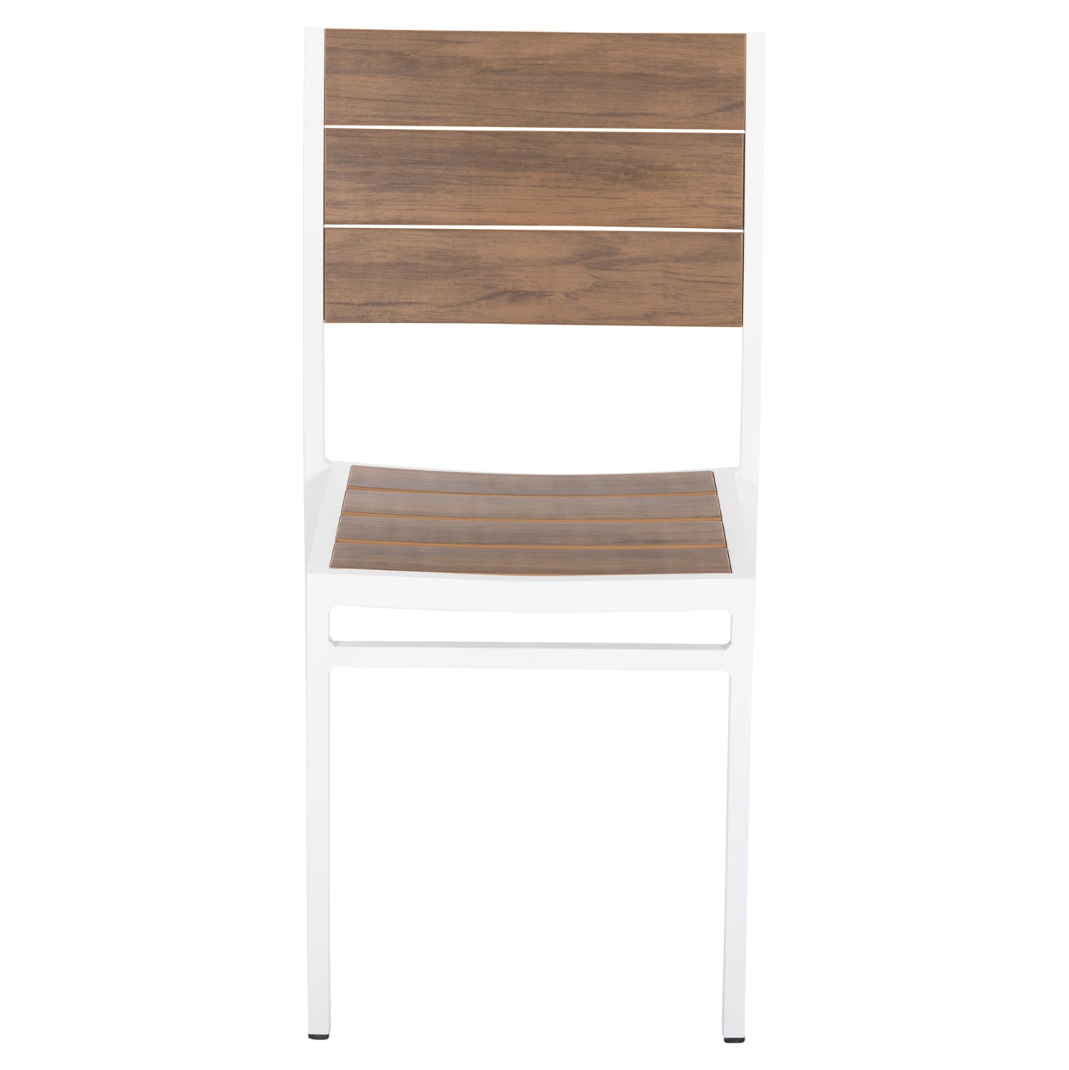 Алуминиеов стол SAGA бял с полиудо 46x52x86Hсм.