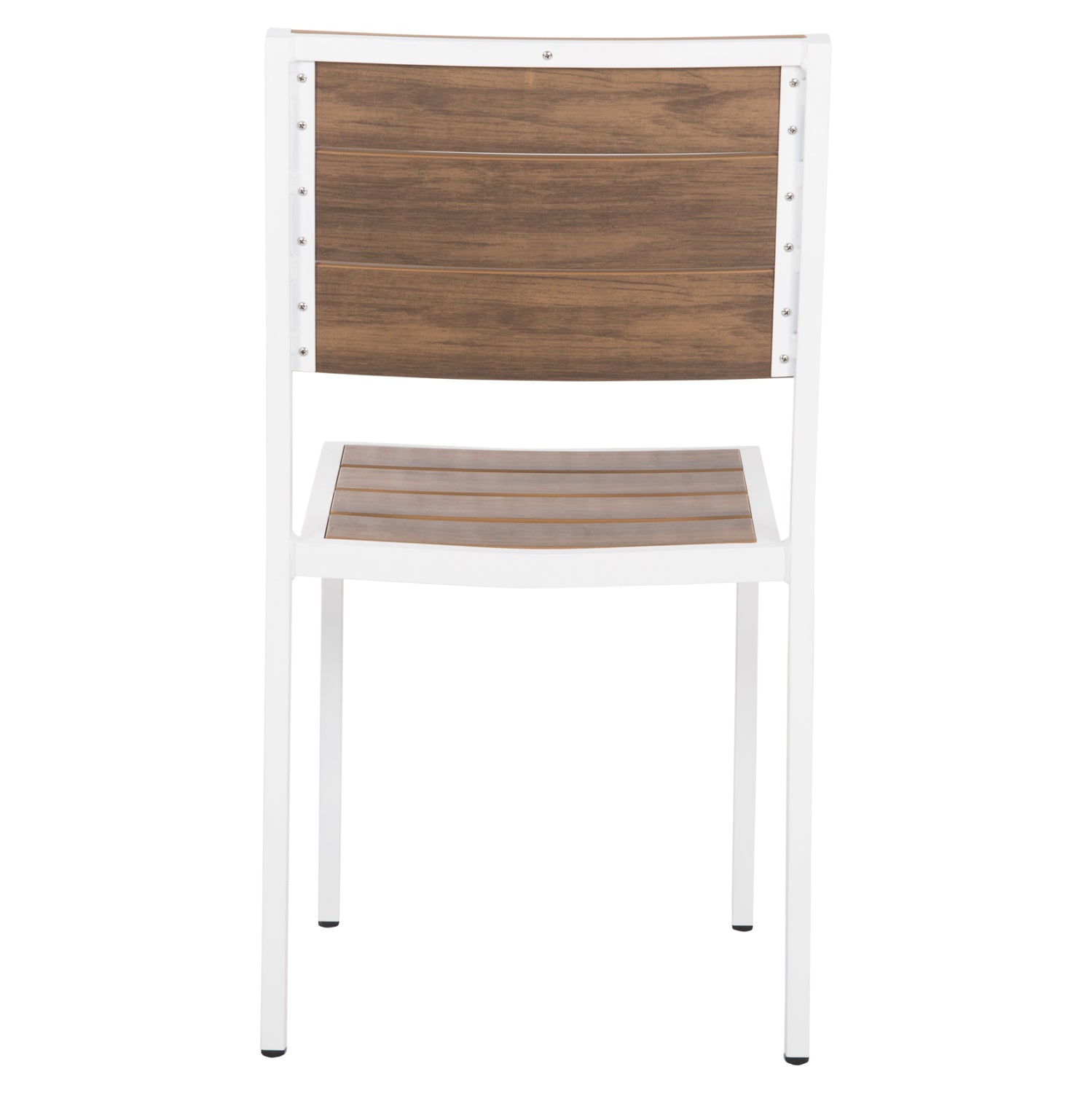 Алуминиеов стол SAGA бял с полиудо 46x52x86Hсм.