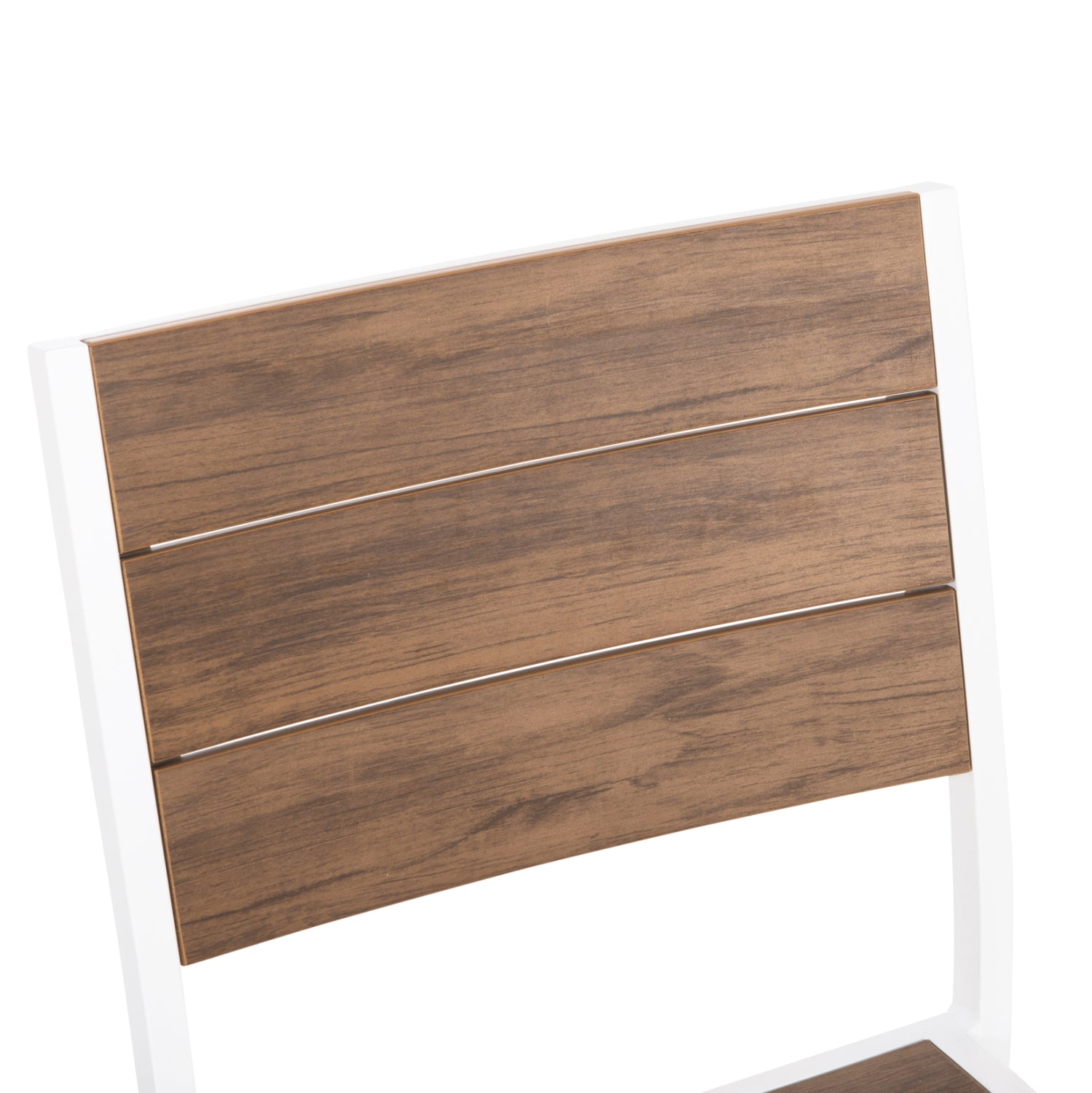 Алуминиеов стол SAGA бял с полиудо 46x52x86Hсм.
