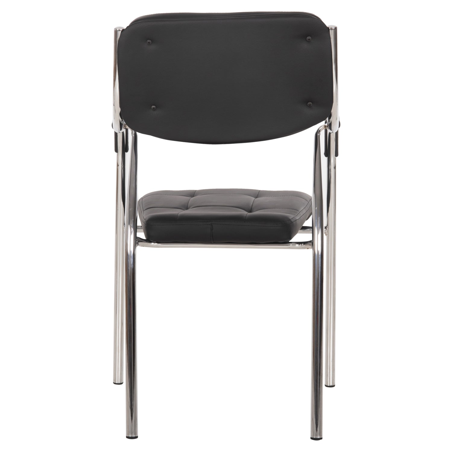 Конферентен офис стол OBERON черен PU 51x52x86 см