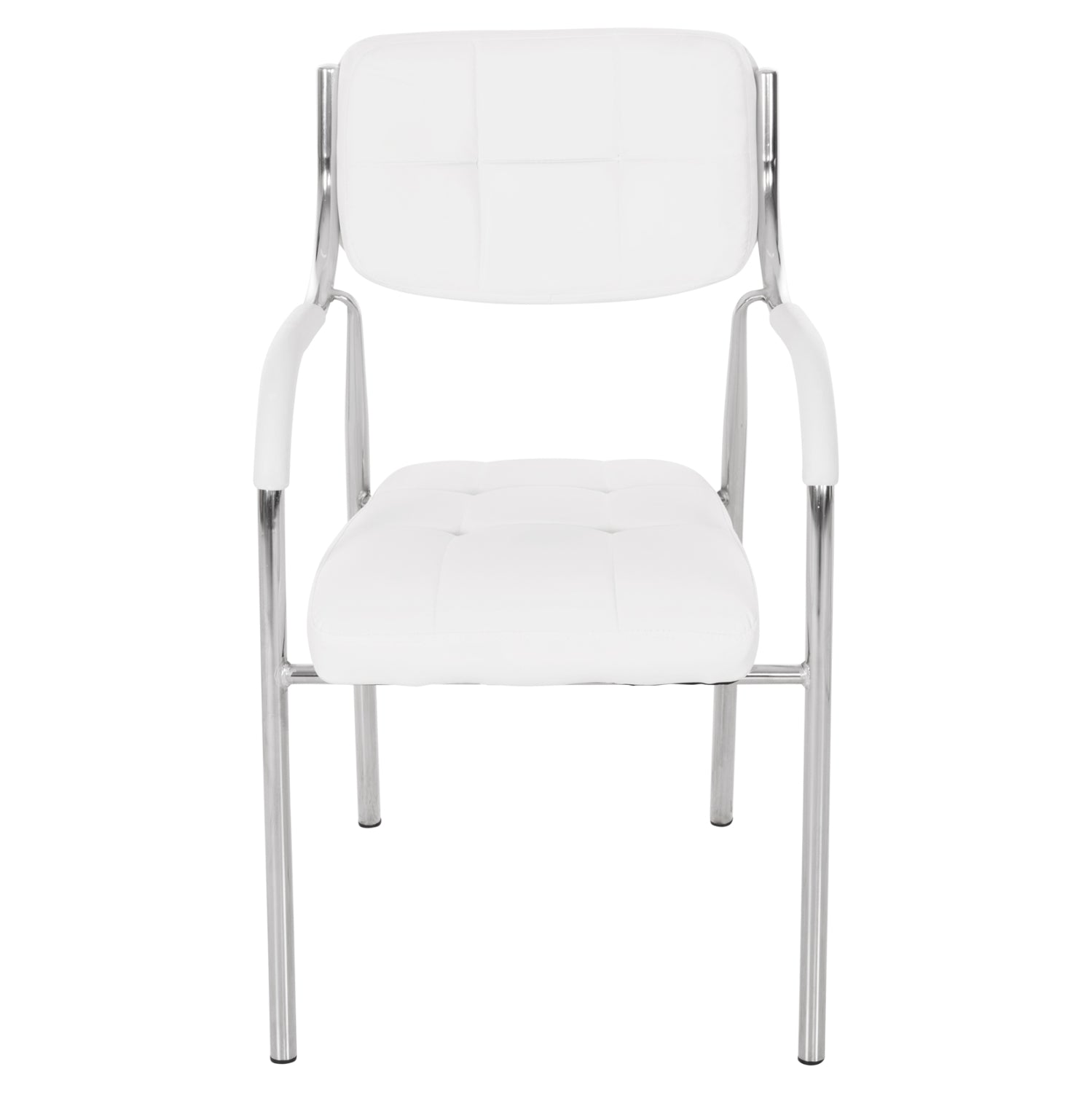 Офисен конферентен стол OBERON Бял PU 51x52x88Hсм