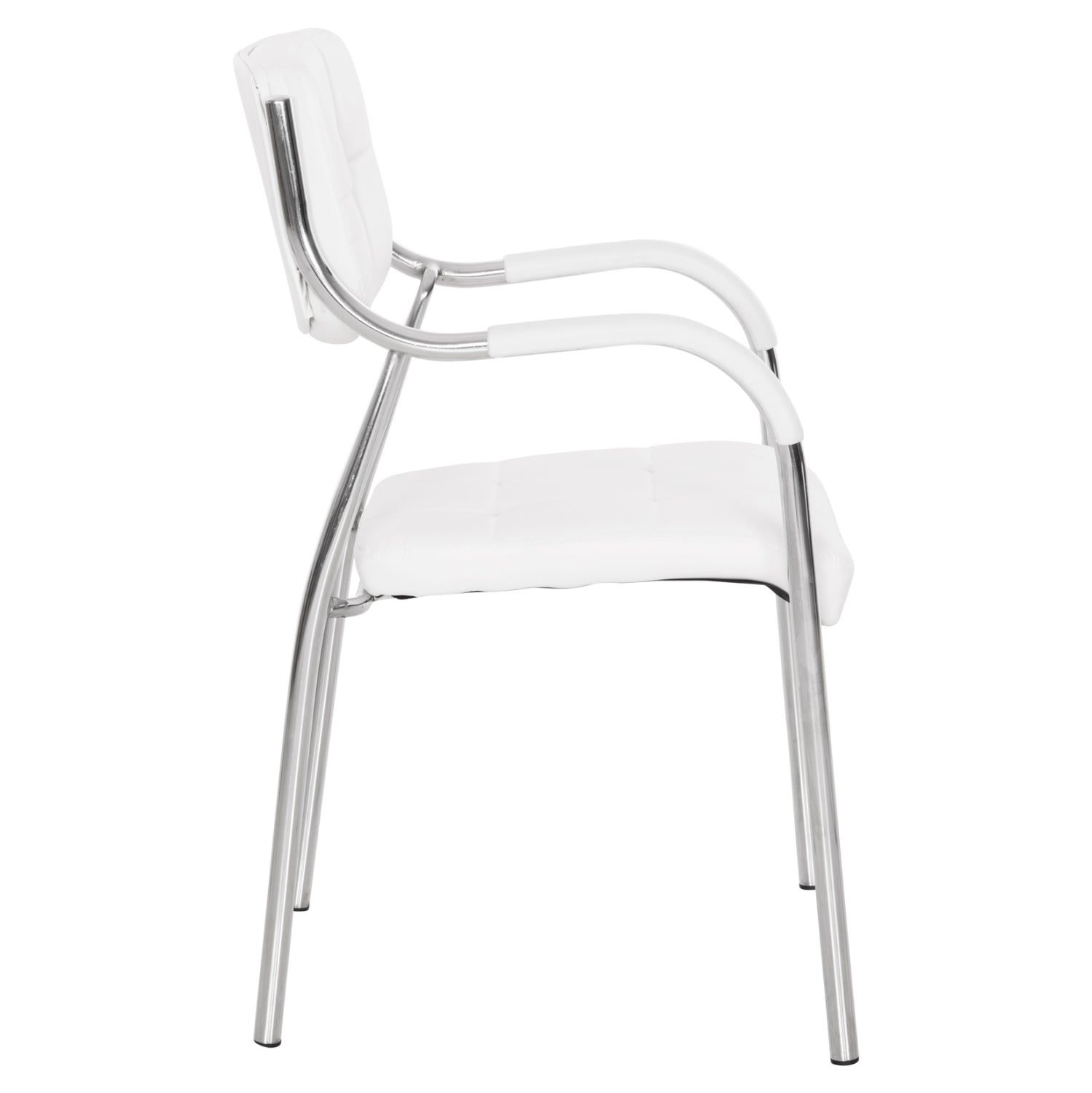 Офисен конферентен стол OBERON Бял PU 51x52x88Hсм