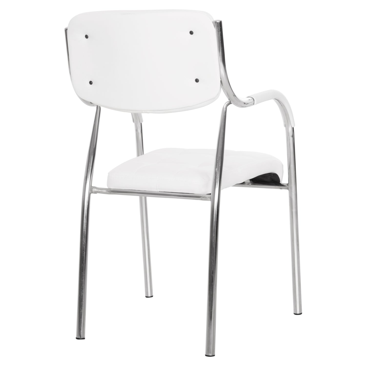 Офисен конферентен стол OBERON Бял PU 51x52x88Hсм
