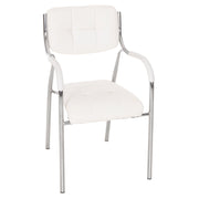 Офисен конферентен стол OBERON Бял PU 51x52x88Hсм