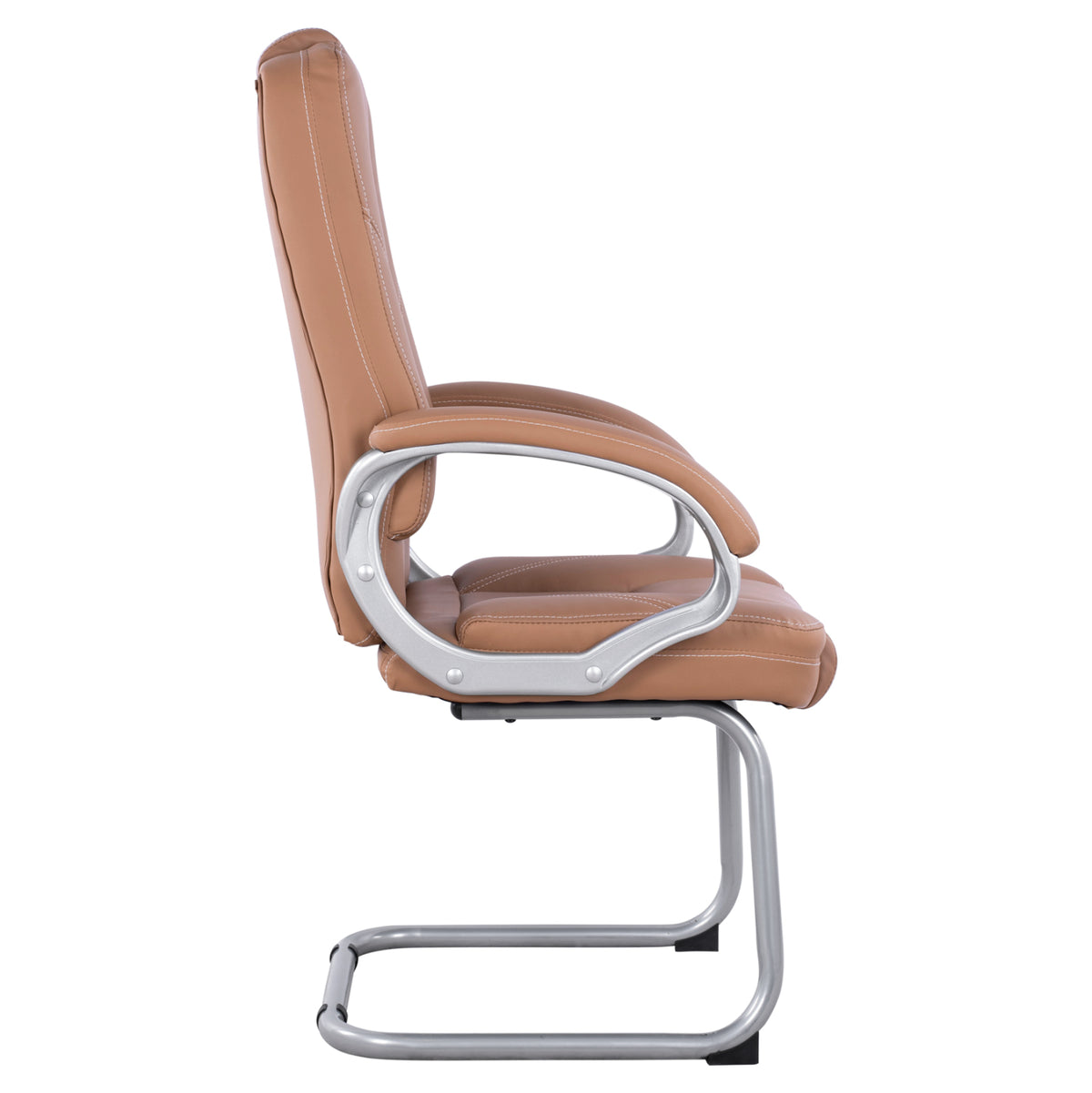 Посетителски стол с PU Camel Sora 63x67x112 см