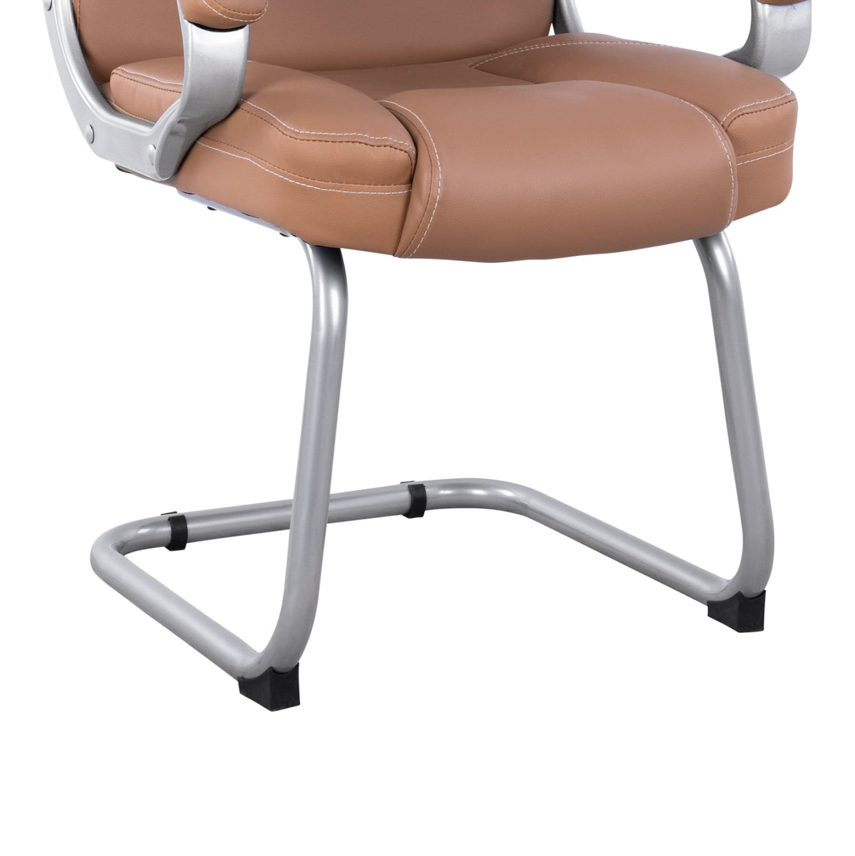 Посетителски стол с PU Camel Sora 63x67x112 см