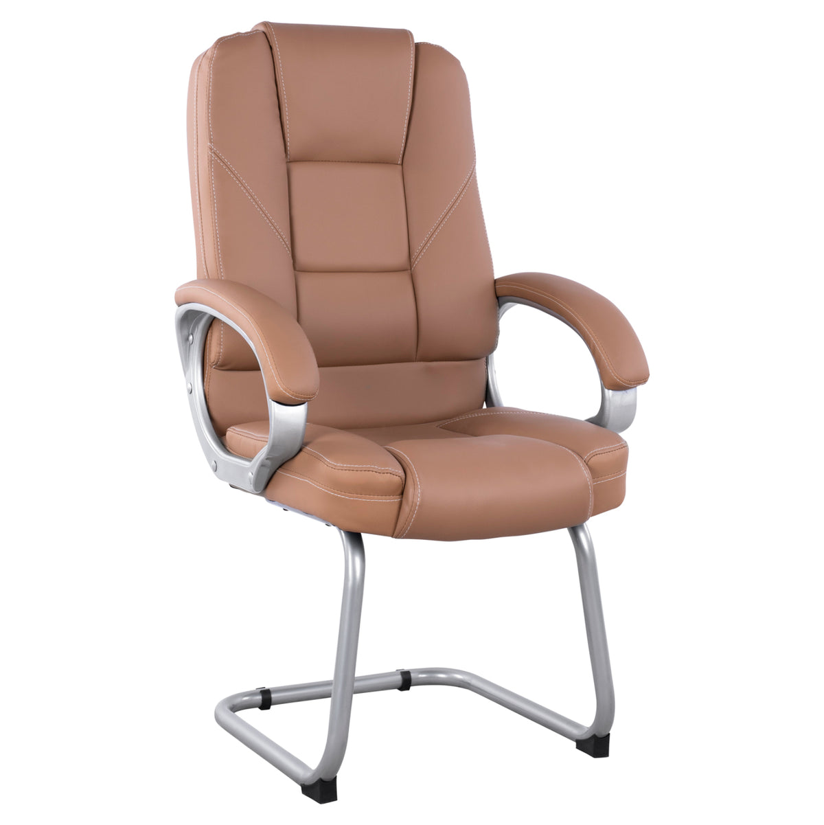 Посетителски стол с PU Camel Sora 63x67x112 см