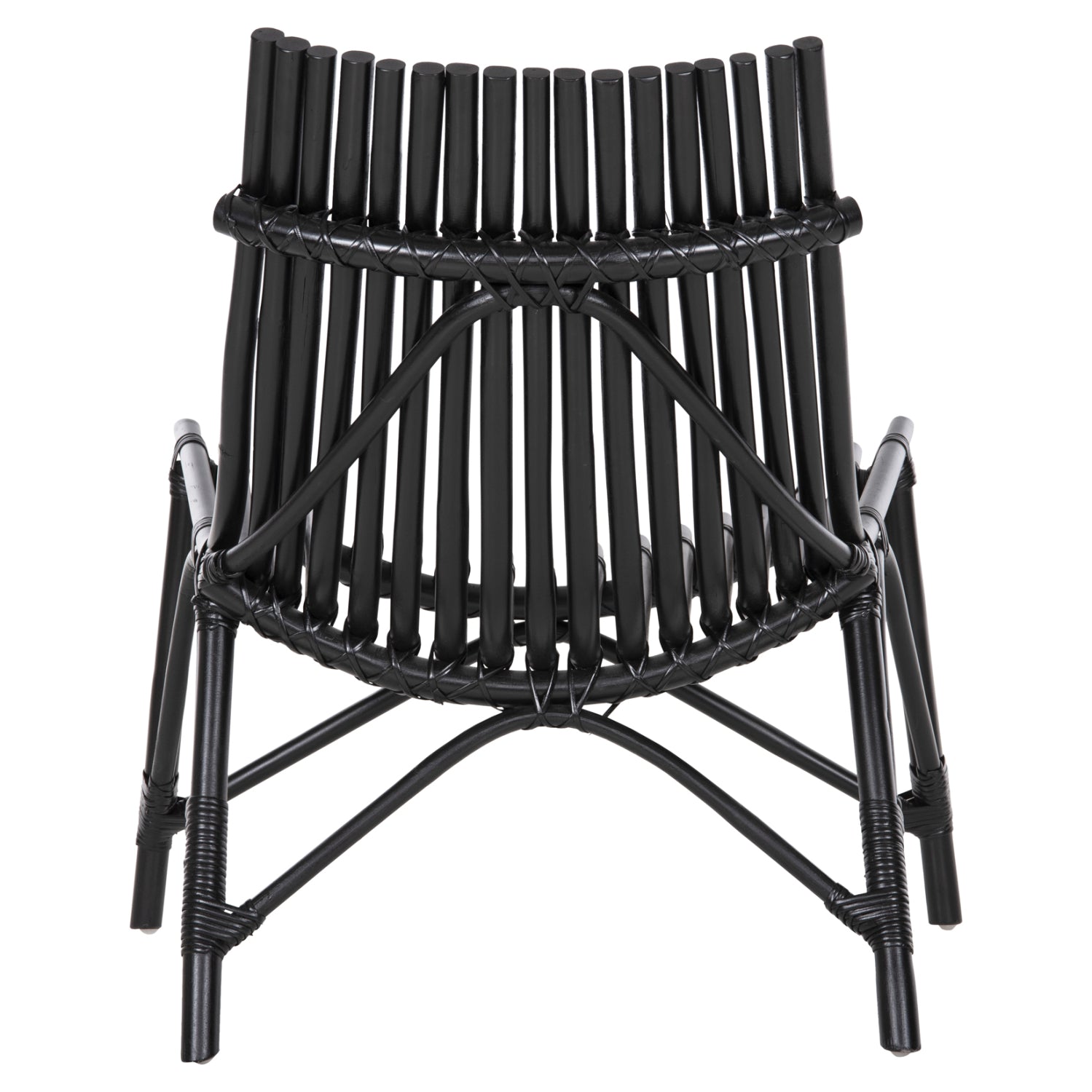 СТОЛ ЗА НАДВОР CELLION РАТАН В ЧЕРЕН ЦВЯТ 76x72x83Hсм.