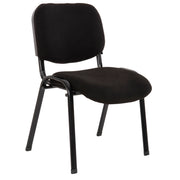 Стол за сътрудничество JANISHA HOMEMARKT черна тъкан 53,5x59x77Hcm.