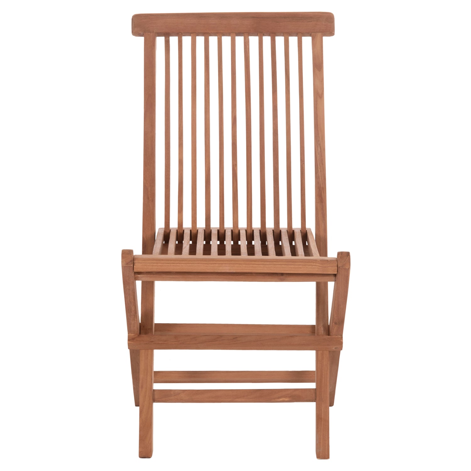 Сгъваем стол KENDALL от тиково дърво в естествен цвят 46.5x63.5x88Hсм.