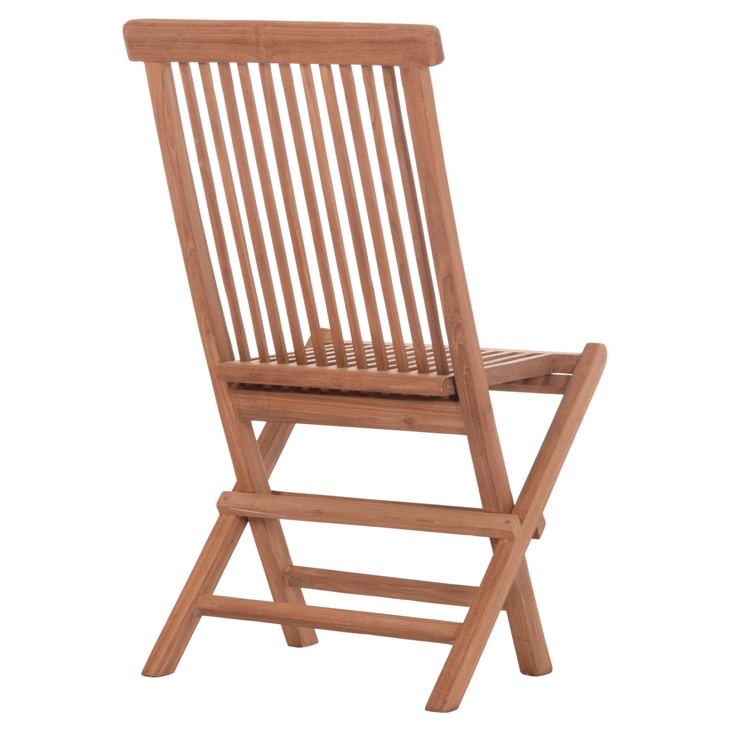 Сгъваем стол KENDALL от тиково дърво в естествен цвят 46.5x63.5x88Hсм.