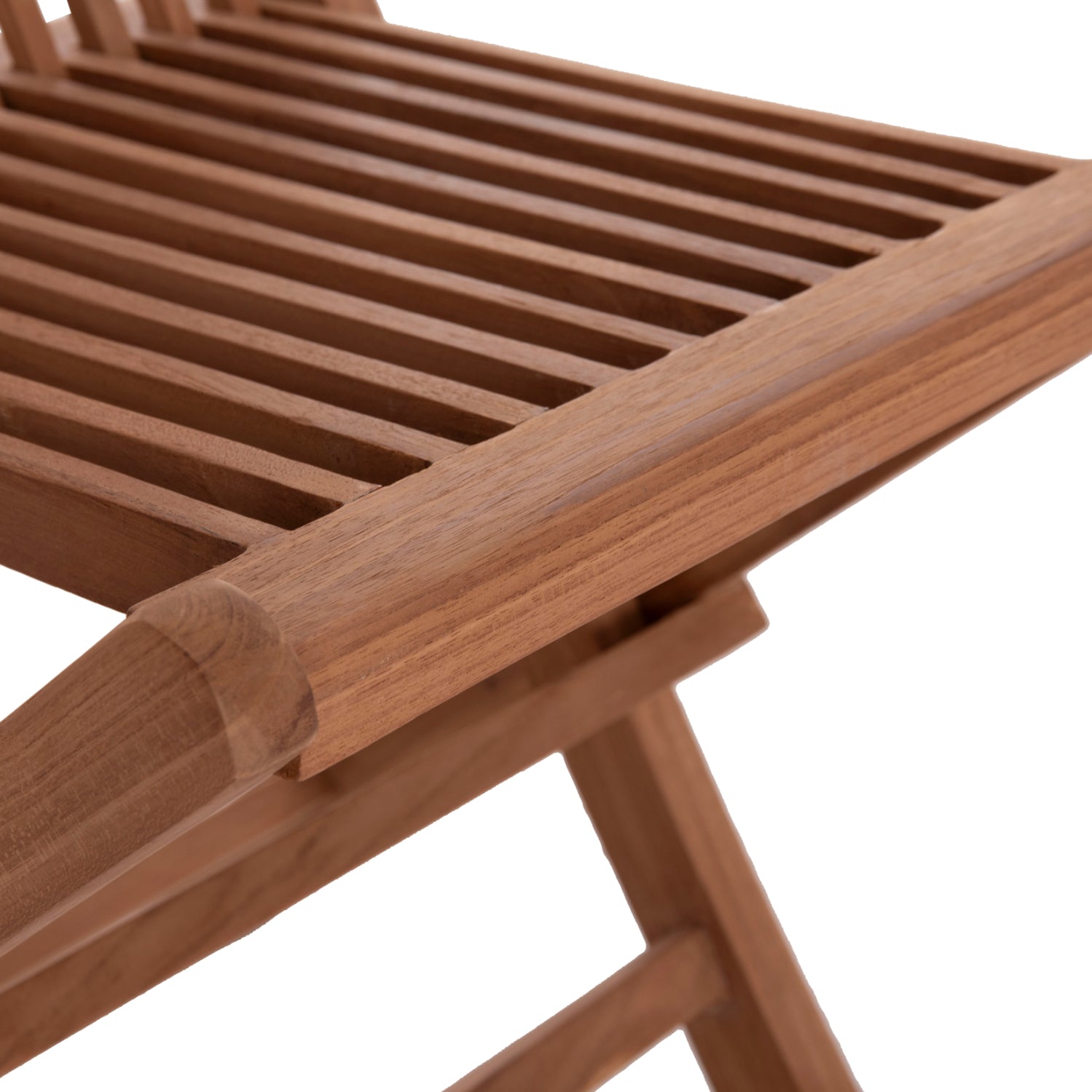 Сгъваем стол KENDALL от тиково дърво в естествен цвят 46.5x63.5x88Hсм.