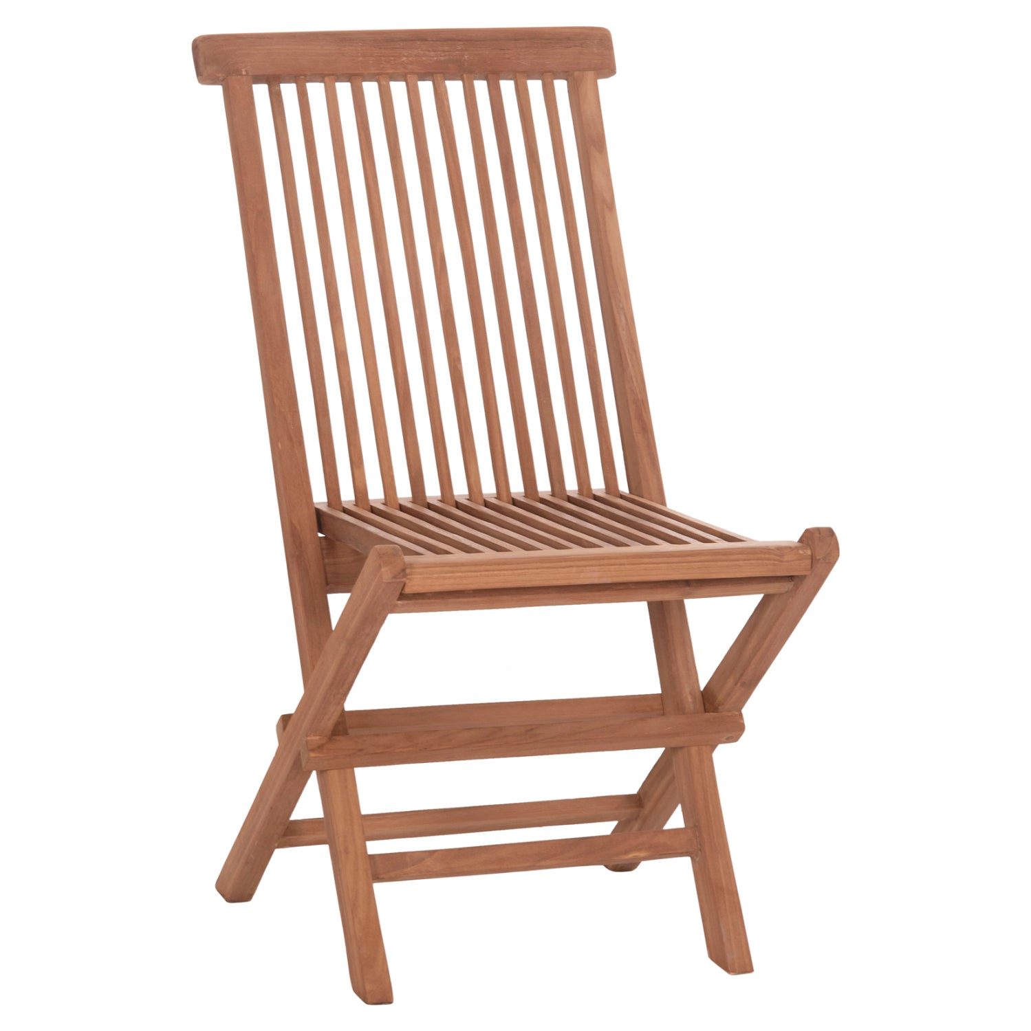 Сгъваем стол KENDALL от тиково дърво в естествен цвят 46.5x63.5x88Hсм.