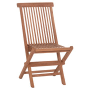 Сгъваем стол KENDALL от тиково дърво в естествен цвят 46.5x63.5x88Hсм.