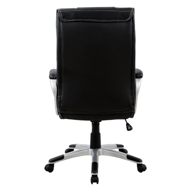 Офис стол за мениджър черен 50x69x118,5 см